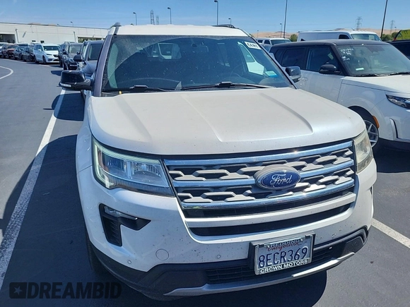 2018 Ford Explorer XLT with VIN 1FM5K8DH5JGB44761, listed as a IAAI auction lot 42550082 with 79,390 mi miles and . Bid and sale history available at DreamBid. Image 1.