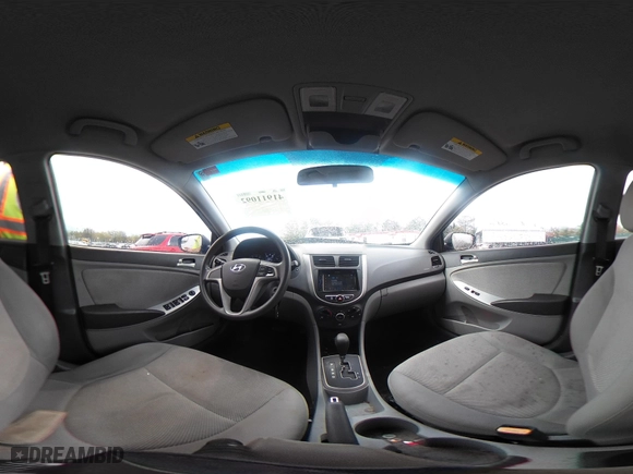2014 Hyundai Accent GS with VIN KMHCT5AE7EU164658, listed as a IAAI auction lot 41911092 with 132,442 mi miles. Bid and sale history available at carsss.com. Image 18.