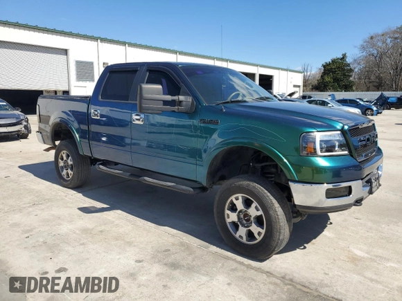2005 Ford F-150 XLT with VIN 1FTPW14595KC65021, listed as a Copart auction lot 48107285 with 238,206 mi miles and Salvage Title. Bid and sale history available at carsss.com. Image 4.