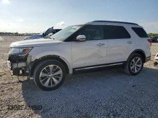 2018 Ford Explorer Limited z VIN 1FM5K7F83JGC39438, wystawiony jako Copart lot #64016245 z przebiegiem 103 898 mil mil oraz Szkoda całkowita • Salvage title. Historia ofert i sprzedaży dostępna na DreamBid. Obrazek 1.