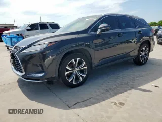 2022 Lexus RX 350L z VIN JTJHZKFA5N2036487, wystawiony jako Copart lot #56998385 z przebiegiem 228 534 mil mil oraz Czysty tytuł • Clean title. Historia ofert i sprzedaży dostępna na DreamBid. Obrazek 1.