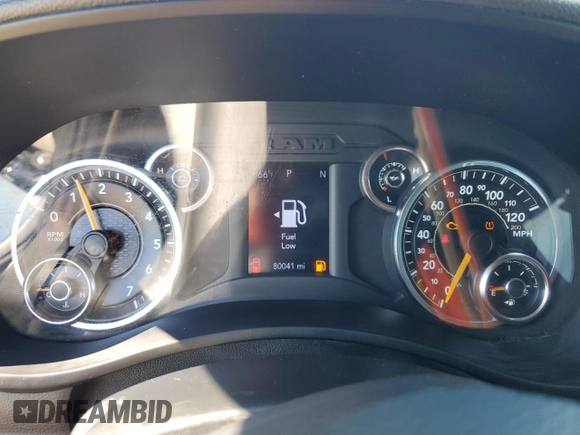 2022 Ram 2500 Tradesman with VIN 3C6UR4HJ0NG138627, listed as a Copart auction lot 88469555 with 80,041 mi miles and Salvage title. Bid and sale history available at DreamBid. Image 9.