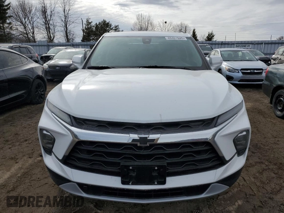 2024 Chevrolet Blazer LT with VIN 3GNKBJRSXRS209546, listed as a Copart auction lot 48401945 with 7,025 mi miles and Salvage title. Bid and sale history available at DreamBid. Image 5.