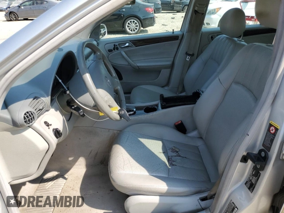 2005 Mercedes-Benz C 320 with VIN WDBRF64J95F557858, listed as a Copart auction lot 68310604 with 162,849 mi miles and Salvage Title. Bid and sale history available at DreamBid. Image 7.