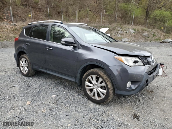 2015 Toyota RAV4 Limited with VIN JTMDFREV8FD122518, listed as a Copart auction lot 53871675 with 110,800 mi miles and Salvage Title. Bid and sale history available at carsss.com. Image 4.