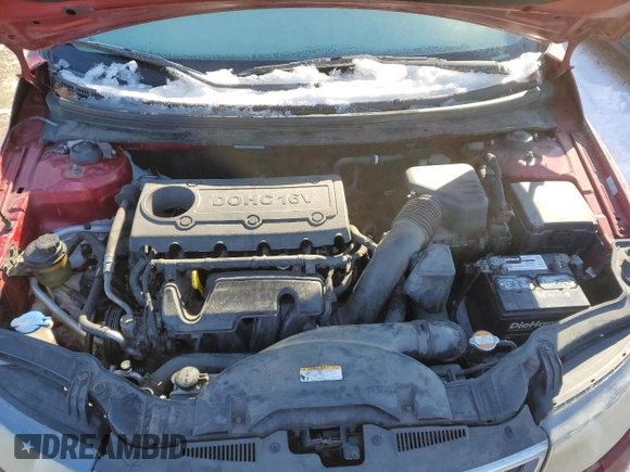 2011 Kia Forte SX with VIN KNAFW4A3XB5389158, listed as a Copart auction lot 87740085 with 170,497 mi miles and Salvage Title. Bid and sale history available at carsss.com. Image 11.