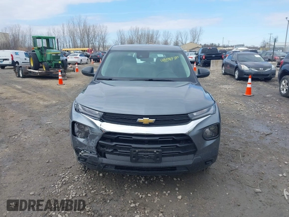 2021 Chevrolet TrailBlazer LS with VIN KL79MNSLXMB177386, listed as a IAAI auction lot 41898588 with 51,021 mi miles. Bid and sale history available at carsss.com. Image 12.