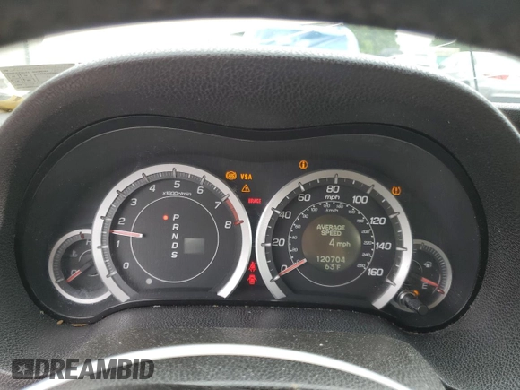 2009 Acura TSX with VIN JH4CU26639C033934, listed as a Copart auction lot 59509285 with 120,704 mi miles and Salvage title. Bid and sale history available at DreamBid. Image 9.