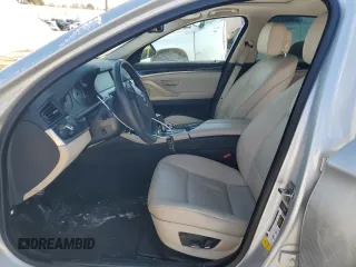 2011 BMW 5 Series 528i with VIN WBAFR1C52BC749927, listed as a Copart auction lot 44520165 with 125,434 mi miles and Salvage Title. Bid and sale history available at carsss.com. Image 7.