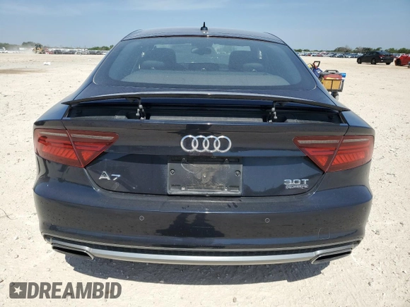 2016 Audi A7 Prestige с VIN WAU2GAFC4GN117392, выставлен на аукционе Copart как лот 57052895 с пробегом Не указан миль и Чистый • Clean title. История ставок и продаж доступна на DreamBid. Изображение 6.