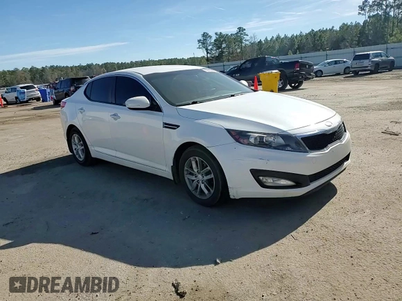 2013 Kia Optima LX with VIN KNAGM4A72D5359748, listed as a Copart auction lot 42993245 with 164,420 mi miles and Salvage Title. Bid and sale history available at carsss.com. Image 10.