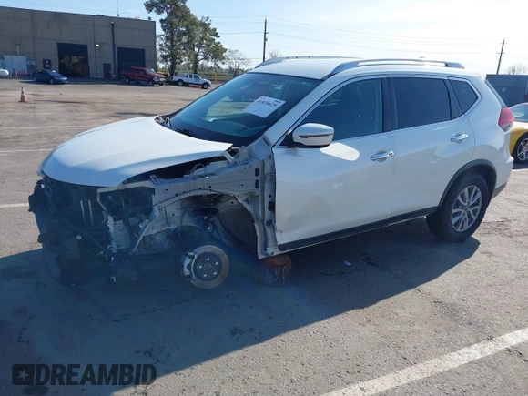2018 Nissan Rogue SV with VIN KNMAT2MVXJP596787, listed as a IAAI auction lot 41830629 with 98,179 mi miles. Bid and sale history available at carsss.com. Image 19.