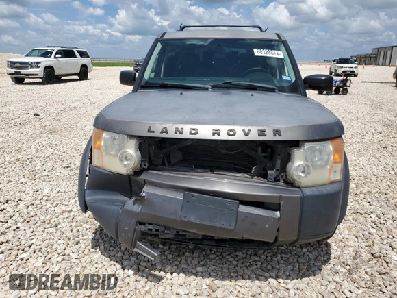 2005 Land Rover LR3 with VIN SALAE24485A341204, listed as a Copart auction lot 60328814 with Not provided miles and Salvage title. Bid and sale history available at DreamBid. Image 5.
