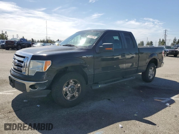 2011 Ford F-150 XL with VIN 1FTEX1CM4BFB44866, listed as a Copart auction lot 49444575 with 197,093 mi miles and Salvage Title. Bid and sale history available at carsss.com. Image 1.