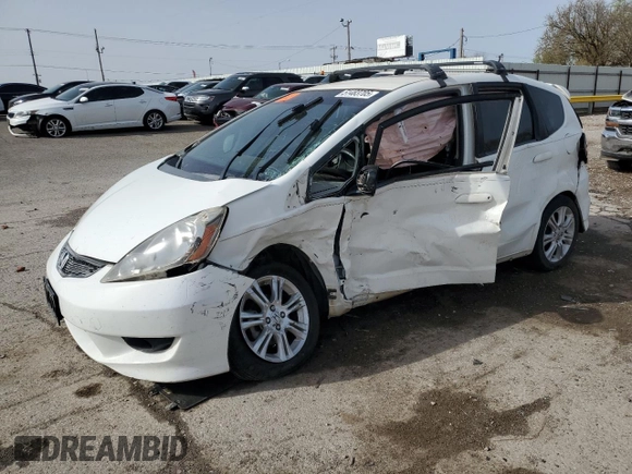 2009 Honda Fit Sport with VIN JHMGE88429S009935, listed as a Copart auction lot 51483705 with 0 mi miles and Non Repairable. Bid and sale history available at carsss.com. Image 1.