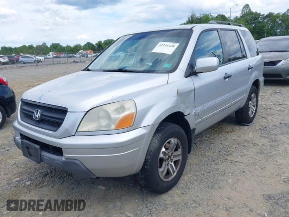 2005 Honda Pilot EX-L with VIN 5FNYF18625B062816, listed as a IAAI auction lot 42221428 with 258,651 mi miles and . Bid and sale history available at DreamBid. Image 2.