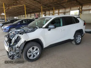 2024 Toyota RAV4 LE with VIN 2T3F1RFV6RW471268, listed as a Copart auction lot 60220465 with 18,457 mi miles and Salvage title. Bid and sale history available at DreamBid. Image 1.