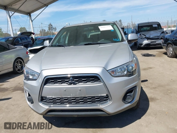 2014 Mitsubishi Outlander Sport ES with VIN 4A4AP3AUXEE003879, listed as a IAAI auction lot 41862379 with 65,297 mi miles. Bid and sale history available at carsss.com. Image 12.