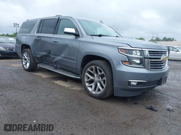 2019 Chevrolet Suburban Premier with VIN 1GNSKJKC9KR288722, listed as a IAAI auction lot 42282877 with 161,795 mi miles and . Bid and sale history available at DreamBid. Image 1.
