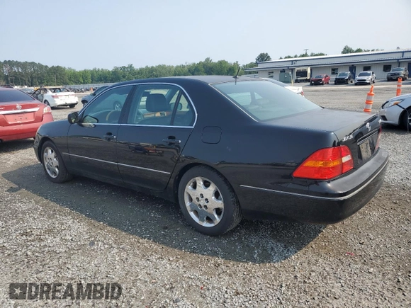 2001 Lexus LS 430 z VIN JTHBN30F510035116, wystawiony jako Copart lot #58824315 z przebiegiem 207 007 mil mil oraz Szkoda całkowita • Salvage title. Historia ofert i sprzedaży dostępna na DreamBid. Obrazek 2.