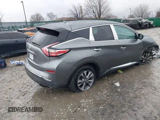 2016 Nissan Murano Platinum with VIN 5N1AZ2MG5GN122911, listed as a IAAI auction lot 41079292 with 119,431 mi miles and . Bid and sale history available at DreamBid. Image 4.