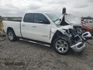 2020 Ram 1500 Big Horn with VIN 1C6RREBT5LN245943, listed as a Copart auction lot 43870225 with 84,038 mi miles and Salvage Title. Bid and sale history available at carsss.com. Image 4.