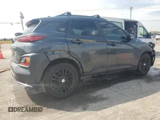 2020 Hyundai Kona SEL Plus with VIN KM8K62AA5LU525462, listed as a Copart auction lot 53522145 with 49,233 mi miles and Salvage Title. Bid and sale history available at carsss.com. Image 3.
