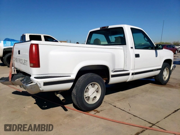 1996 Chevrolet Silverado 1500 with VIN 1GCEC14W7TZ213318, listed as a Copart auction lot 49659465 with 125,939 mi miles and Clean Title. Bid and sale history available at DreamBid. Image 3.