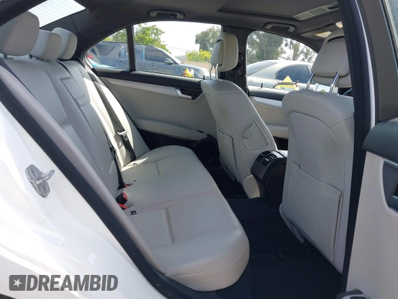 2013 Mercedes-Benz C 250 Sport with VIN WDDGF4HB7DR291503, listed as a IAAI auction lot 42132021 with 118,289 mi miles and . Bid and sale history available at carsss.com. Image 8.