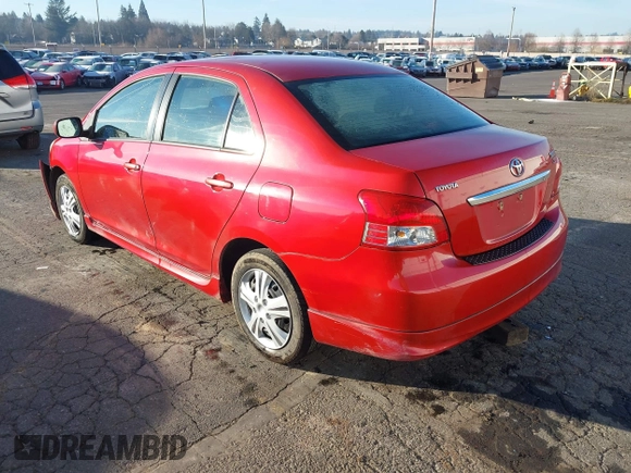 2007 Toyota Yaris with VIN JTDBT903671113583, listed as a IAAI auction lot 41379475 with 162,007 mi miles. Bid and sale history available at carsss.com. Image 3.