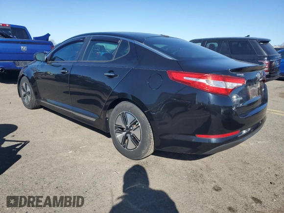 2012 Kia Optima Hybrid with VIN KNAGM4AD0C5016781, listed as a Copart auction lot 50794145 with 120,000 mi miles and Clean Title. Bid and sale history available at DreamBid. Image 2.