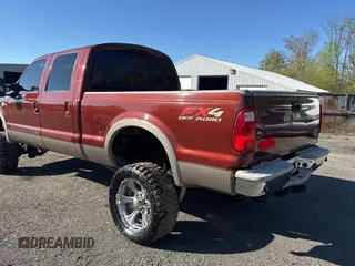 2007 Ford F-250 XL with VIN 1FTSW21P87EB29888, listed as a Copart auction lot 57106845 with 171,496 mi miles and Clean title. Bid and sale history available at DreamBid. Image 3.
