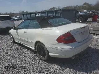 2008 Mercedes-Benz CLK 550 with VIN WDBTK72F18T092049, listed as a Copart auction lot 51291385 with 150,453 mi miles and Salvage Title. Bid and sale history available at DreamBid. Image 2.
