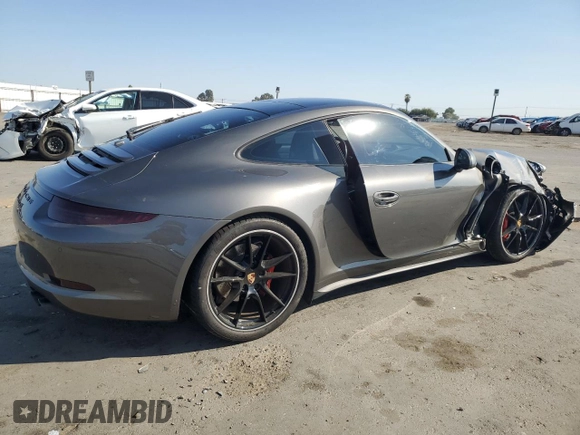 2014 Porsche 911 Carrera S with VIN WP0AB2A92ES121244, listed as a Copart auction lot 79323724 with 36,074 mi miles and Salvage Title. Bid and sale history available at carsss.com. Image 3.