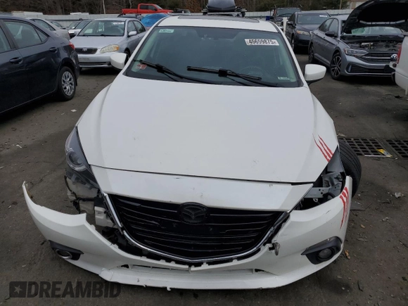 2014 Mazda 3 S Grand Touring with VIN JM1BM1W35E1155875, listed as a Copart auction lot 45659875 with 169,837 mi miles and Salvage Title. Bid and sale history available at DreamBid. Image 5.