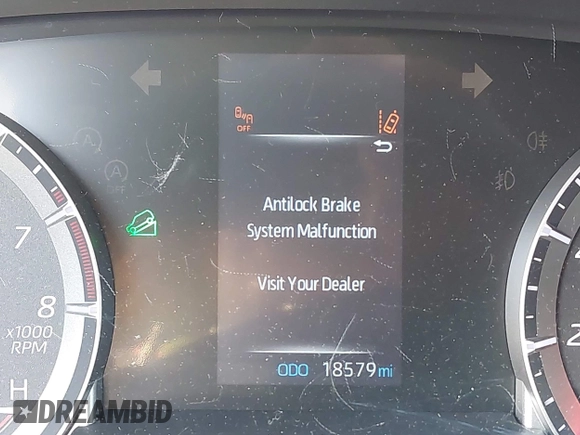 2022 Toyota Highlander LE with VIN 5TDBZRBH7NS569311, listed as a IAAI auction lot 42117066 with 18,579 mi miles and . Bid and sale history available at DreamBid. Image 15.