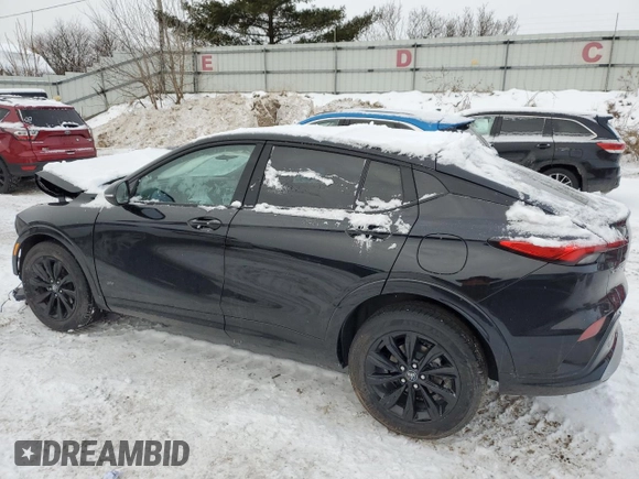 2025 Buick Envista Sport Touring with VIN KL47LBEP8SB056079, listed as a Copart auction lot 88099265 with 3,105 mi miles and Salvage Title. Bid and sale history available at DreamBid. Image 2.