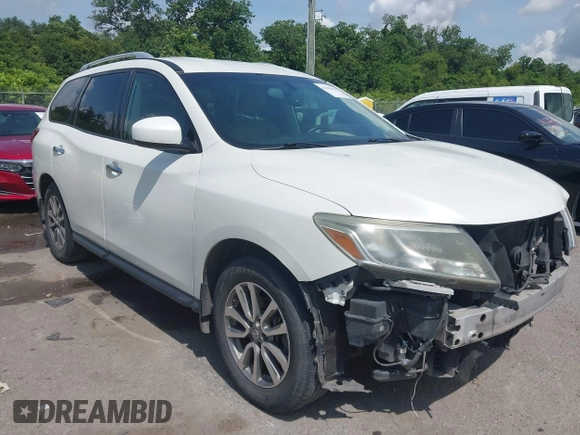 2016 Nissan Pathfinder S with VIN 5N1AR2MN7GC670676, listed as a IAAI auction lot 42391995 with 165,391 mi miles and . Bid and sale history available at DreamBid. Image 1.