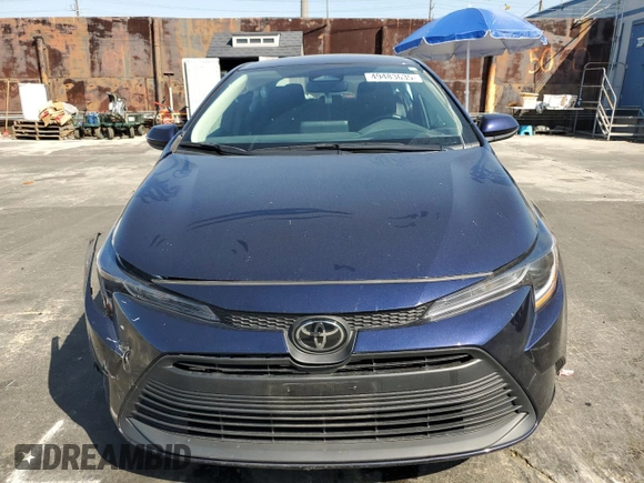 2024 Toyota Corolla LE with VIN 5YFB4MDE0RP144578, listed as a Copart auction lot 49483635 with 10,171 mi miles and Salvage Title. Bid and sale history available at carsss.com. Image 5.