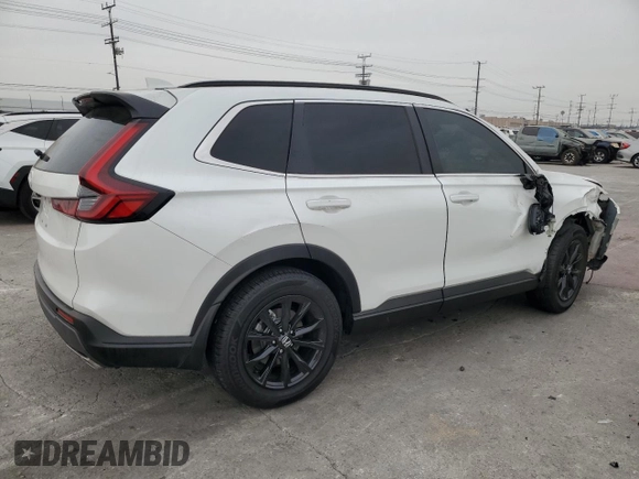 2024 Honda CR-V Sport with VIN 7FARS5H51RE030917, listed as a Copart auction lot 86434054 with 21,952 mi miles and Salvage Title. Bid and sale history available at DreamBid. Image 3.