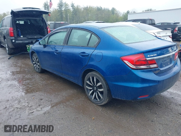 2014 Honda Civic EX-L with VIN 2HGFB2F98EH527956, listed as a IAAI auction lot 42181775 with 174,597 mi miles and . Bid and sale history available at DreamBid. Image 3.