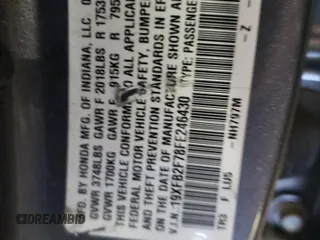 2015 Honda Civic Sedan SE with VIN 19XFB2F78FE246430, listed as a Copart auction lot 51172135 with 69,857 mi miles and Salvage Title. Bid and sale history available at carsss.com. Image 13.