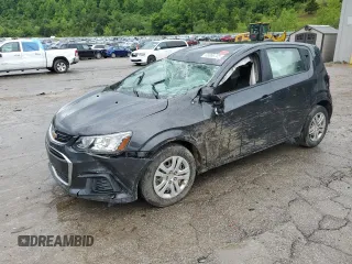 2020 Chevrolet Sonic LT with VIN 1G1JG6SBXL4134943, listed as a Copart auction lot 56886735 with 55,978 mi miles and Salvage title. Bid and sale history available at DreamBid. Image 1.