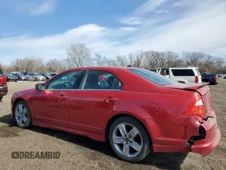 2012 Ford Fusion SPORT with VIN 3FAHP0KC9CR348685, listed as a Copart auction lot 50292995 with 161,052 mi miles and Salvage Title. Bid and sale history available at carsss.com. Image 2.