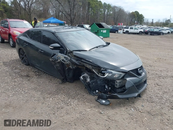 2016 Nissan Maxima SL with VIN 1N4AA6APXGC420735, listed as a IAAI auction lot 41972436 with 148,140 mi miles and . Bid and sale history available at DreamBid. Image 1.