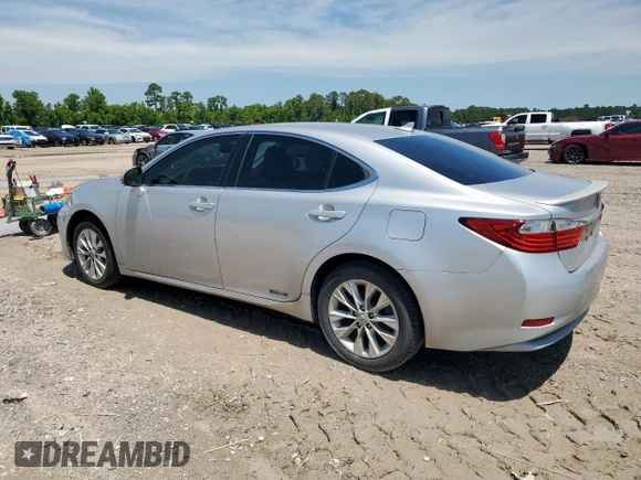 2013 Lexus ES 300h with VIN JTHBW1GG9D2022801, listed as a Copart auction lot 57325235 with 223,632 mi miles and Salvage title. Bid and sale history available at DreamBid. Image 2.