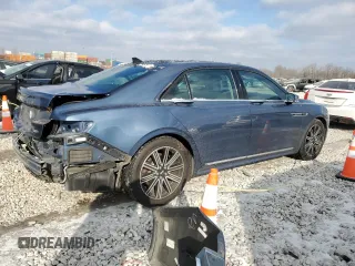 2019 Lincoln Continental Reserve with VIN 1LN6L9NPXK5602112, listed as a Copart auction lot 88939925 with 95,940 mi miles and Salvage Title. Bid and sale history available at carsss.com. Image 3.