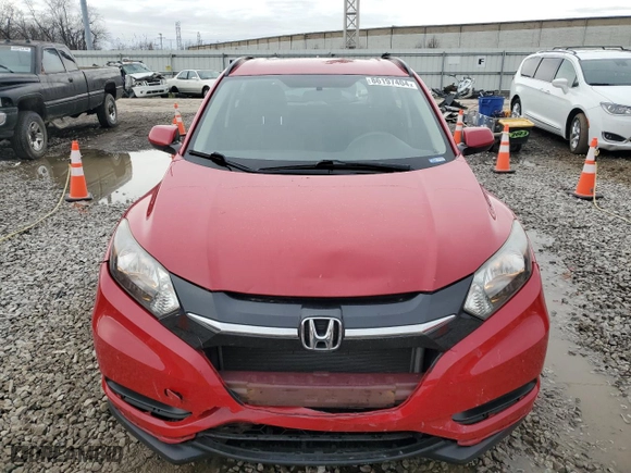 2017 Honda HR-V LX with VIN 3CZRU6H34HM705030, listed as a Copart auction lot 86197404 with 75,442 mi miles and Salvage Title. Bid and sale history available at carsss.com. Image 5.