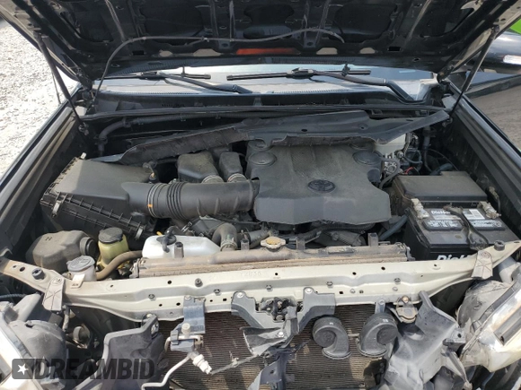 2013 Toyota 4Runner SR5 with VIN JTEZU5JR4D5052340, listed as a Copart auction lot 61809055 with 143,134 mi miles and Salvage title. Bid and sale history available at DreamBid. Image 12.