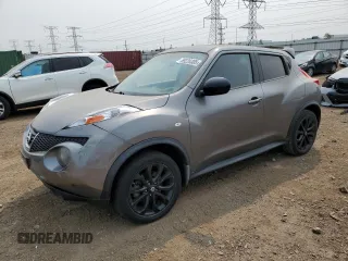 2013 Nissan Juke Nismo with VIN JN8AF5MVXDT208692, listed as a Copart auction lot 59226305 with Not provided miles and Salvage title. Bid and sale history available at DreamBid. Image 1.